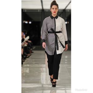 Isabel Toledo X Lane Bryant two tone Brocade Dress